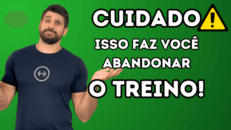 parar de treinar