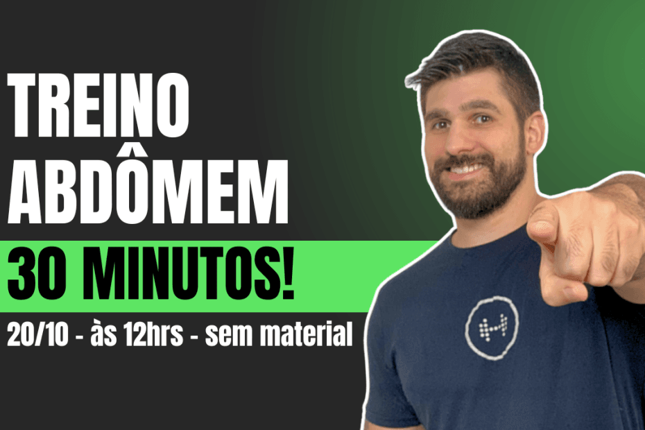 Treino de abdômen