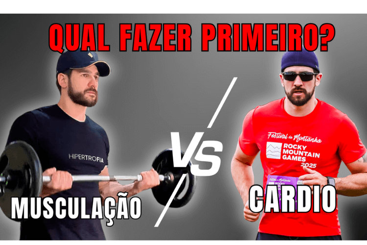 cardio e musculação qual fazer primeiro