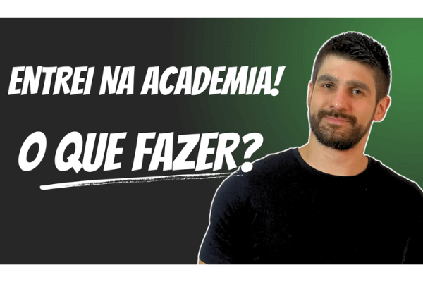 comecei a treinar o que fazer
