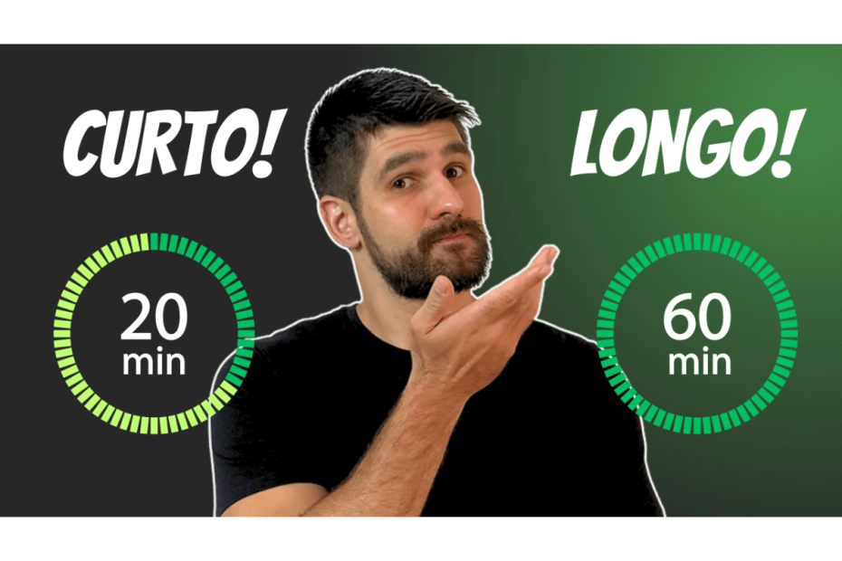tempo ideal para treinar
