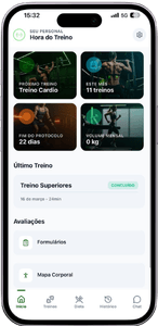 consultoria de treino personalizado