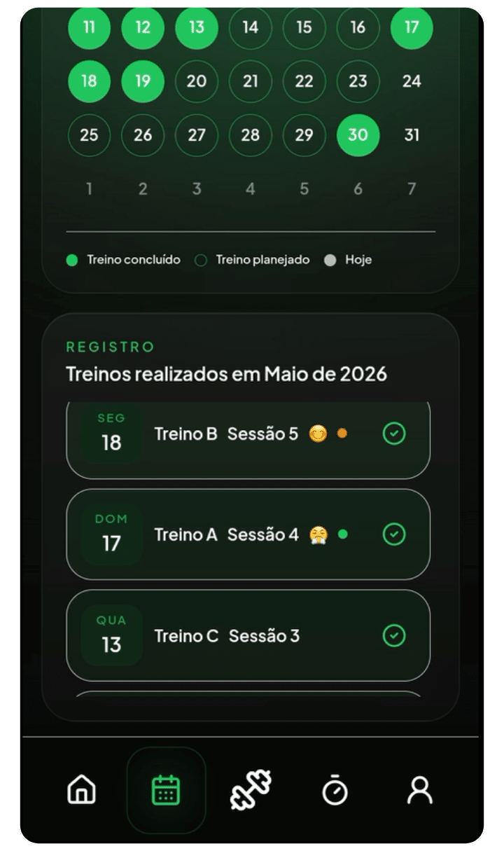 app de academia